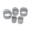 Dress My Cupcake DMC41CC1746 Stainless Steel 5-Piece Biscuit Cutter Set