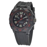 Luminox Men's 0215.SL Sentry 0200 Black Dial With Red Markings On The Outer Bezel Watch