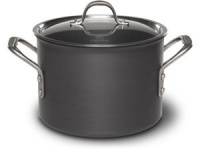 Calphalon 6-qt. Commercial Hard-Anodized Stockpot.