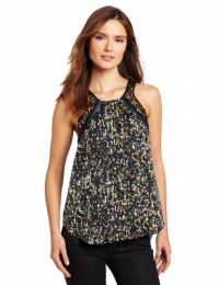 Rebecca Taylor Women's Embellished Tank Top, Multi, 6