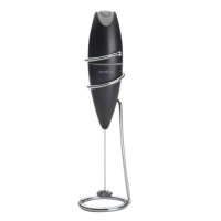 BonJour Automatic Battery-Powered Oval Frother with Stand