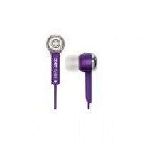 Coby CVE52PUR Jammerz High-Performance Isolation Stereo Earphones, Purple