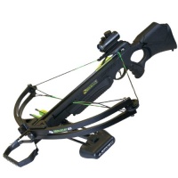 Barnett Wildcat C5 Black Crossbow Package (Quiver, 3 - 20-Inch Arrows and Premium Red Dot Sight)