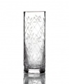 Martha Stewart Collection 7.1 Petal Trellis cylinder Bud Vase