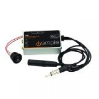 iSimple IS31 Antenna Bypass FM Modulator for Factory or Aftermarket Car Radios