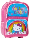 FAB Starpoint Girls 2-6X Hello Kitty Rolling Backpack, Pink/Multi Color, One Size