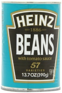 Heinz Beans in Tomato Sauce, 13.7-Ounce Cans (Pack of 12)