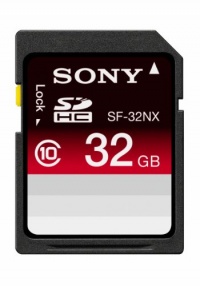 Sony Media SF32NX/TQ 32GB SDHC Class 10 Memory Card