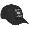 NBA Brooklyn Nets Men's Official Logo Adjustable Pro Cap (Black, OSFA)