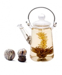 Tea Beyond Blooming Teapot Gift Set, Duo LV