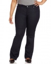 Miraclebody by Miraclesuit Women's Plus-Size Katie Straight Leg Jean, Pacifica, 20W