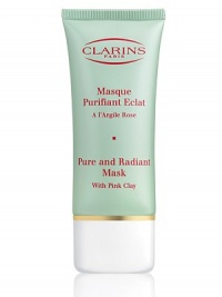 Truly Matte Pure and radiant Mask. The perfect mask for combination and oily skin that promises a fresh, radiant complexion in five to ten minutes. 1.7 oz. 