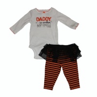 Carter's 'Daddy is Under My Spell' Onesie and Pant Set (12 Month)