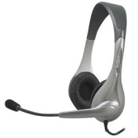 Cyber AcousticsStereo Headset/Microphone, Ambidextrous design AC-201