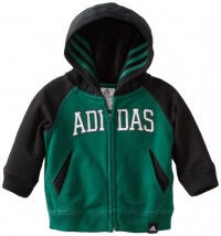 adidas Baby-boys Infant ITB Adi Hoodie, Dark Green, 9 Months