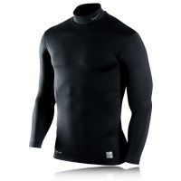 Nike Pro Combat Hyperwarm Compression Mock Top