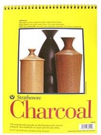 Strathmore 300 Series Charcoal Paper Pads 11 in. x 17 in. pad of 32