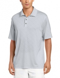 Adidas Golf Men's Climacool Diagonal Textured Solid Polo Shirt