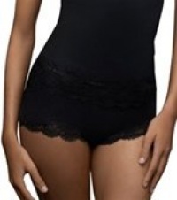 Le Mystere Lace Boyshort Panties Black XS