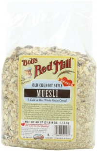 Bob's Red Mill Old Country Style Muesli, 40-Ounce Bags (Pack of 4)