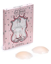 Fashion Forms extreme silicone gel petals with travel case. For a smooth look with or without your bra. Can be worn up to 25 times when all instructions are followed carefully. Style #P6556