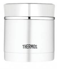 Thermos 10-Ounce Stainless Steel Food Jar, White