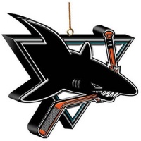 Memory Company San Jose Sharks 3D Logo Ornament