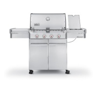 Weber Summit 7120001 S-420 Stainless-Steel 650-Square-Inch 48,800-BTU Liquid-Propane Gas Grill