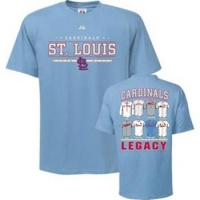 St. Louis Cardinals Majestic Cooperstown History Remix T-Shirt