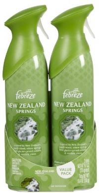 Febreze Air Effects New Zealand Springs, 2-Can Pack