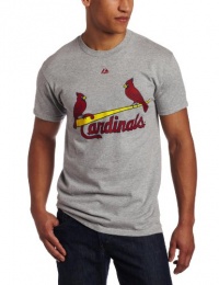 MLB St. Louis Cardinals Official Wordmark Short Sleeve Basic Tee Men's