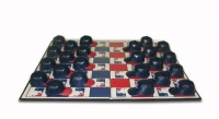 MLB New York Yankees Vs Red Sox Rivalry Checkers