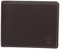 Timberland Men's Antique Leather Passcase Bifold Wallet