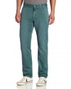 Dockers Men's Alpha Khaki Sailmaker Wash Slim Tapered Flat Front Pant With Back Welt Pocket