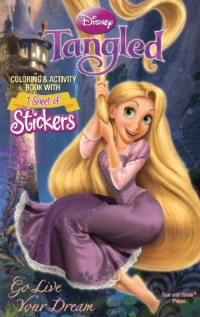 Tangled: Coloring and Activity Book with Stickers (Disney Tangled)