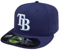 MLB Tampa Bay Rays Authentic On Field Game 59FIFTY Cap