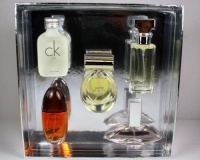 Calvin Klein 5 Piece Miniature Spray Perfume Gift Set for Women