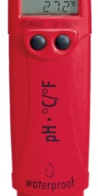 Hanna Instruments HI 98128W pH and Temperature Tester with Solutions for Wine