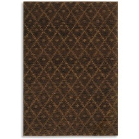 Woven Impressions Diamond Ikat Expresso Rug Rug Size: 2'6 x 4'