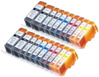 Blake Printing supply 20 Pack Compatible Canon CLI-226 , PGI-225 4 Small Black, 4 Cyan, 4 Magenta, 4 Yellow, 4 Big Black