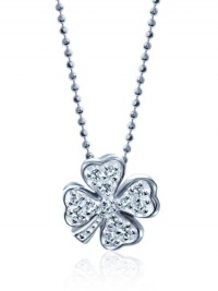 Alex Woo Little Luck Clover Pendant Necklace