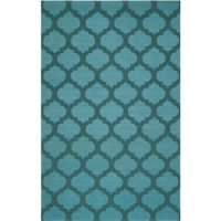 Surya FT-123 Frontier Moroccan Trellis Flatweave Area Rug, 5-Feet by 8-Feet