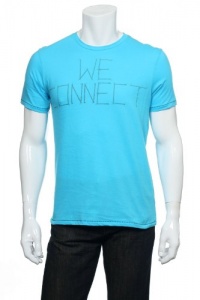 Kenneth Cole Reaction 312 Turquoise Graphic SS T-Shirt