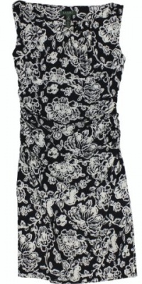 Lauren Ralph Lauren Women's Sleeveless Floral Sheath Dress