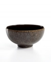 More than meets the eye, Denby's Praline rice bowl boasts standout durability in addition to style. With a distinct silhouette in casual stoneware and unique speckled glaze.