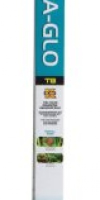 Aqua-Glo Fluorescent Aquarium Bulb, 20-Watt/24-Inch