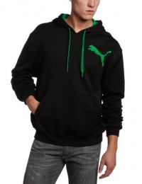 PUMA Men's Poly Fleece Pullover Hooded Sweatshirt