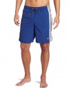 Nautica Men's Big-Tall 19 Inch Full Elastic Contrast Stripe Swim Short