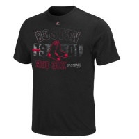 MLB Boston Red Sox Break The Curse T-Shirt, Black