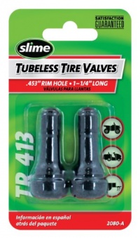 Slime 2080-A Rubber Tire Valve Stems 1 1/4 TR 413